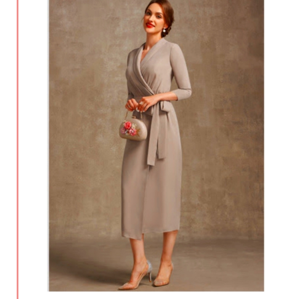 JJ's House Wedding & Special Occassion Wrap Dress